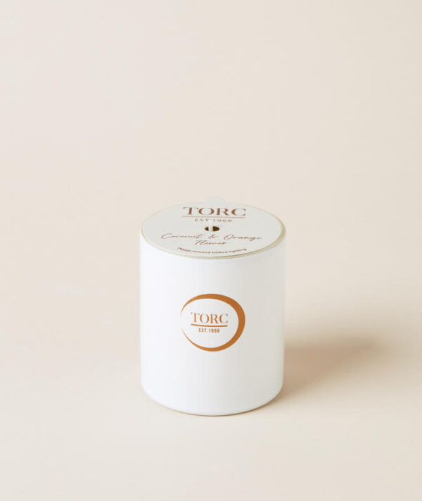 Coconut and Orange Flower tumbler