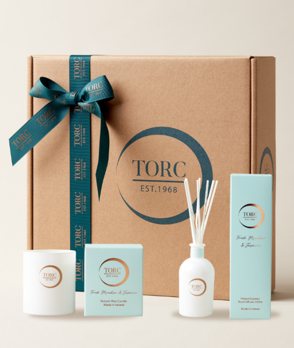 Torc gift box with product