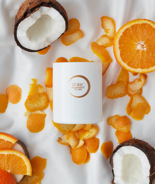 Coconut and Orange Flower Tumbler