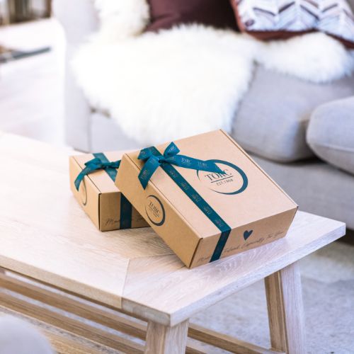 Gift boxes lifestyle images