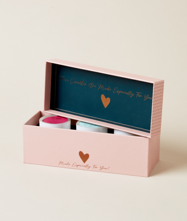 Travel Candle Set Spring Summer with lid