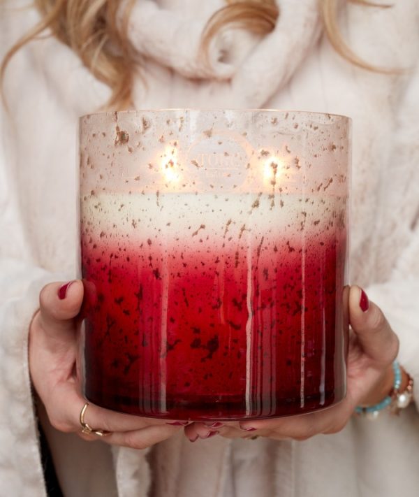 Spiced Cinnamon & Clove Large 4 Wick Luxury Candle - Image 3