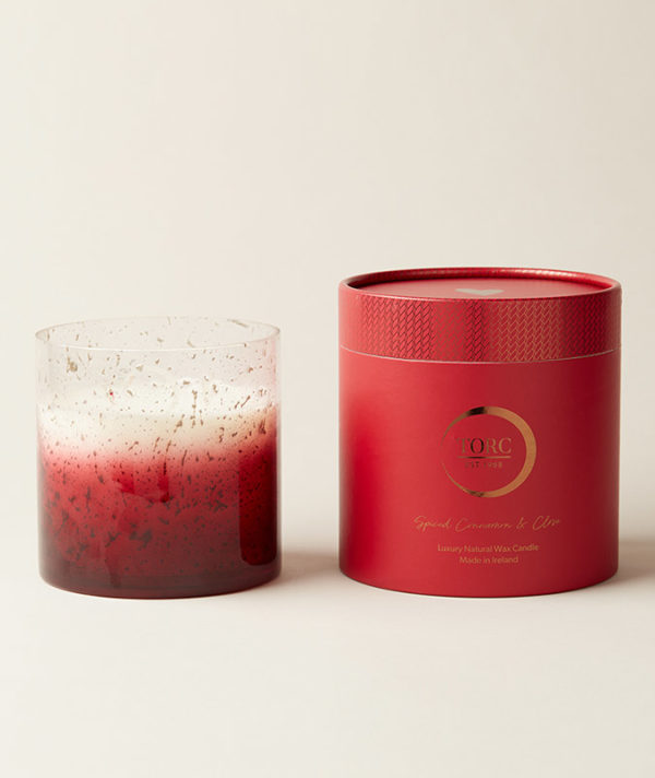 Spiced Cinnamon & Clove Large 4 Wick Luxury Candle